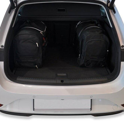 Kjust Kjust Reistassenset voor Seat Leon 5-deurs vanaf 2020 - Set van 5 Tassen met 3 Roltassen en 2 Vliegtuigtassen Harvest Automotive 4