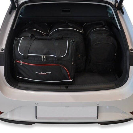 Kjust Kjust Reistassenset voor Seat Leon 5-deurs vanaf 2020 - Set van 5 Tassen met 3 Roltassen en 2 Vliegtuigtassen Harvest Automotive 2