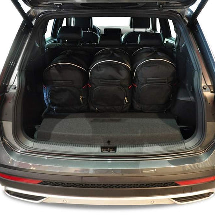Kjust Kjust Reistassenset voor Seat Tarraco vanaf 2019 - Set van 5 Tassen met 3 Roltassen en 2 Sporttassen Harvest Automotive 3
