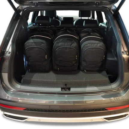 Kjust Kjust Reistassenset voor Seat Tarraco vanaf 2019 - Set van 5 Tassen met 3 Roltassen en 2 Vliegtuigtassen Harvest Automotive 3