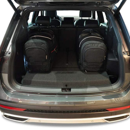 Kjust Kjust Reistassenset voor Seat Tarraco vanaf 2019 - Set van 5 Tassen met 3 Roltassen en 2 Vliegtuigtassen Harvest Automotive 4