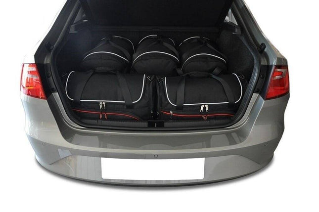 Kjust Kjust Reistassenset voor Seat Toledo vanaf 2012 - Set van 5 Tassen met 3 Roltassen en 2 Vliegtuigtassen Harvest Automotive 1