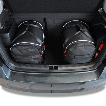 Kjust Kjust Reistassenset voor Skoda Fabia 5-deurs 2014-2021 - Set van 3 Tassen met 2 Roltassen en 1 Vliegtuigtas Harvest Automotive 2