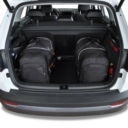 Kjust Kjust Reistassenset voor Skoda Karoq vanaf 2017 - Set van 4 Tassen met 2 Roltassen 1 Sporttas en 1 Vliegtuigtas Harvest Automotive 3
