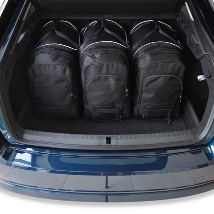 Kjust Kjust Reistassenset voor Skoda Octavia 5-deurs vanaf 2020 - Set van 5 Tassen met 3 Roltassen en 2 Vliegtuigtassen Harvest Automotive 3