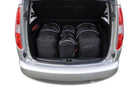 Kjust Kjust Reistassenset voor Skoda Roomster 2006-2015 - Set van 4 Tassen met 2 Roltassen en 2 Vliegtuigtassen Harvest Automotive 1