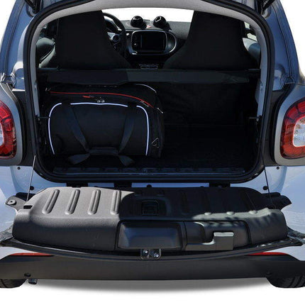 Kjust Kjust Reistassenset voor Smart ForTwo vanaf 2014 - Set van 2 Tassen met 2 Vliegtuigtassen Harvest Automotive 2