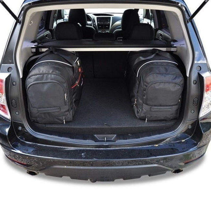 Kjust Kjust Reistassenset voor Subaru Forester 2008-2013 - Set van 4 Tassen met 3 Roltassen en 1 Vliegtuigtas Harvest Automotive 3