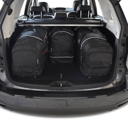 Kjust Kjust Reistassenset voor Subaru Forester 2013-2019 - Set van 4 Tassen met 2 Roltassen en 2 Sporttassen Harvest Automotive 2