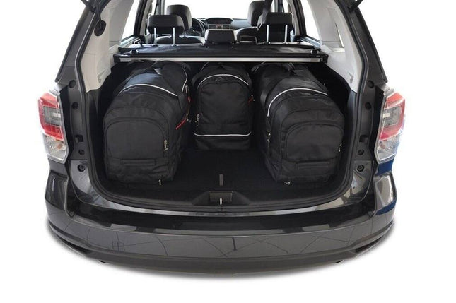 Kjust Kjust Reistassenset voor Subaru Forester 2013-2019 - Set van 4 Tassen met 2 Roltassen en 2 Sporttassen Harvest Automotive 2