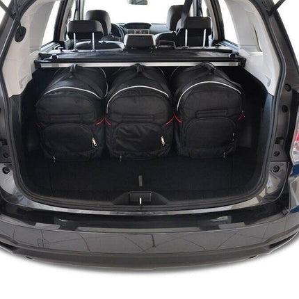 Kjust Kjust Reistassenset voor Subaru Forester 2013-2019 - Set van 5 Tassen met 3 Roltassen en 2 Vliegtuigtassen Harvest Automotive 3
