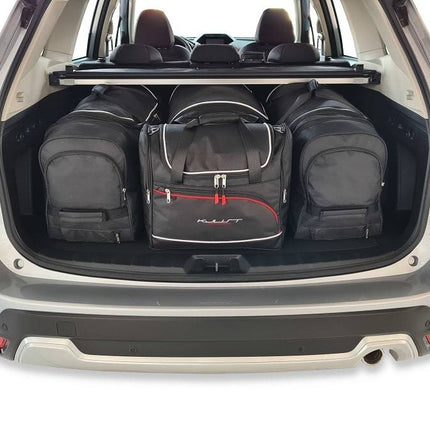 Kjust Kjust Reistassenset voor Subaru Forester vanaf 2019 - Set van 4 Tassen met 3 Roltassen en 1 Vliegtuigtas Harvest Automotive 1