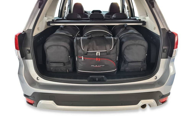 Kjust Kjust Reistassenset voor Subaru Forester vanaf 2019 - Set van 4 Tassen met 3 Roltassen en 1 Vliegtuigtas Harvest Automotive 1