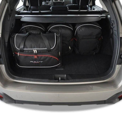 Kjust Kjust Reistassenset voor Subaru Legacy Outback 2015-2021 - Set van 5 Tassen met 3 Roltassen en 2 Vliegtuigtassen Harvest Automotive 2