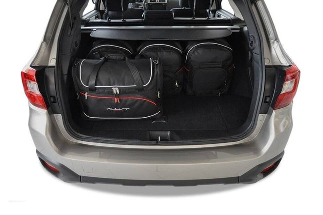 Kjust Kjust Reistassenset voor Subaru Legacy Outback 2015-2021 - Set van 5 Tassen met 3 Roltassen en 2 Vliegtuigtassen Harvest Automotive 2