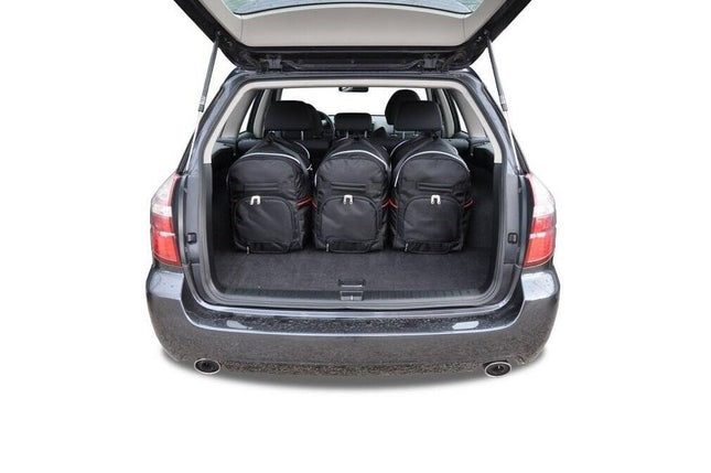Kjust Kjust Reistassenset voor Subaru Legacy stationwagen 2003-2009 - Set van 5 Tassen met 3 Roltassen en 2 Sporttassen Harvest Automotive 2