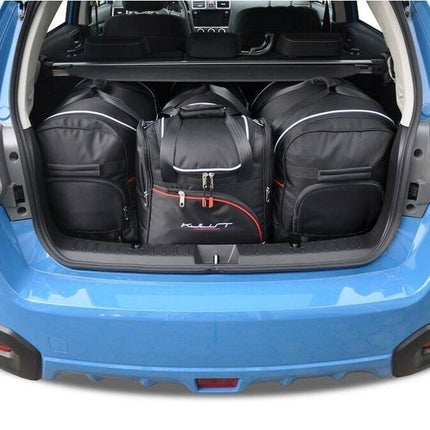 Kjust Kjust Reistassenset voor Subaru XV 2011-2017 - Set van 4 Tassen met 2 Roltassen en 2 Vliegtuigtassen Harvest Automotive 1
