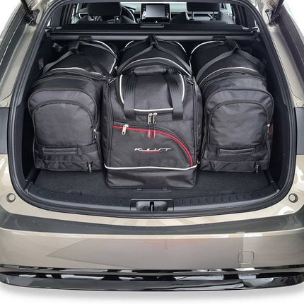 Kjust Kjust Reistassenset voor Suzuki Swace vanaf 2020 - Set van 4 Tassen met 3 Roltassen en 1 Sporttas Harvest Automotive 5