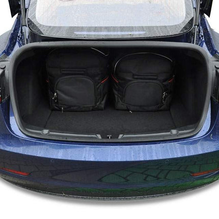Kjust Kjust Reistassenset voor Tesla Model 3 2016-2023 - Set van 5 Tassen met 2 Roltassen en 3 Sporttassen Harvest Automotive 3