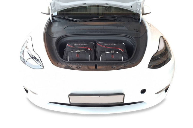 Kjust Kjust Reistassenset voor Tesla Model Y 2020-2025 - Set van 2 Tassen met 2 Sporttassen Harvest Automotive 1