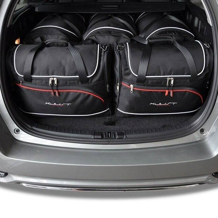 Kjust Kjust Reistassenset voor Toyota Auris Touring Sports 2013-2018 - Set van 5 Tassen met 3 Roltassen en 2 Vliegtuigtassen Harvest Automotive 1