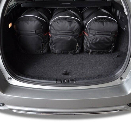 Kjust Kjust Reistassenset voor Toyota Auris Touring Sports 2013-2018 - Set van 5 Tassen met 3 Roltassen en 2 Vliegtuigtassen Harvest Automotive 3