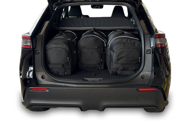Kjust Kjust Reistassenset voor Toyota bZ4X 2022-2025 - Set van 4 Tassen met 3 Roltassen en 1 Vliegtuigtas Harvest Automotive 2