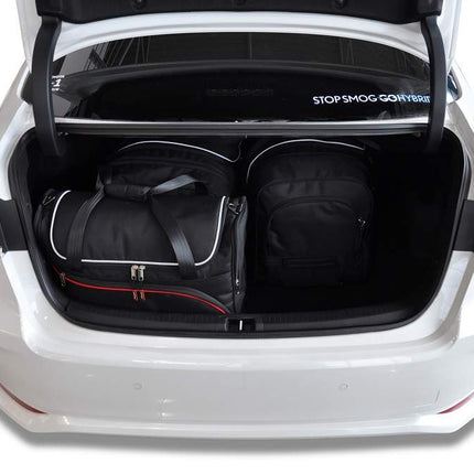 Kjust Kjust Reistassenset voor Toyota Corolla Sedan vanaf 2019 - Set van 4 Tassen met 2 Roltassen en 2 Vliegtuigtassen Harvest Automotive 2