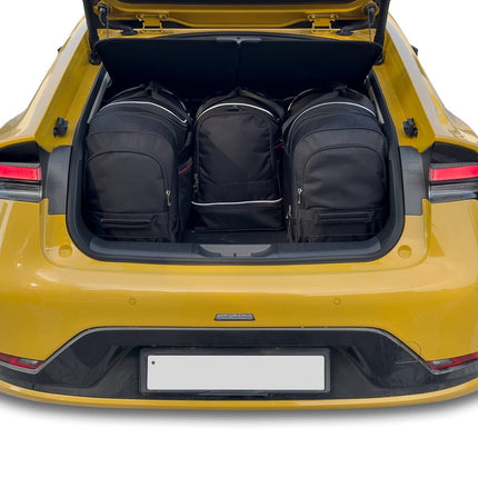 Kjust Kjust Reistassenset voor Toyota Prius 5-deurs vanaf 2023 - Set van 4 Tassen met 2 Roltassen 1 Sporttas en 1 Vliegtuigtas Harvest Automotive 2