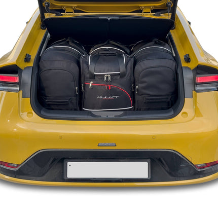 Kjust Kjust Reistassenset voor Toyota Prius 5-deurs vanaf 2023 - Set van 4 Tassen met 2 Roltassen 1 Sporttas en 1 Vliegtuigtas Harvest Automotive 1
