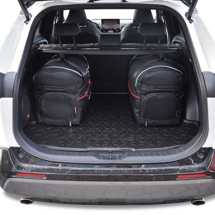 Kjust Kjust Reistassenset voor Toyota RAV 4 5-deurs 2019-2026 - Set van 5 Tassen met 3 Roltassen en 2 Vliegtuigtassen Harvest Automotive 4