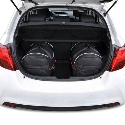 Kjust Kjust Reistassenset voor Toyota Yaris 5-deurs 2011-2020 - Set van 3 Tassen met 2 Roltassen en 1 Vliegtuigtas Harvest Automotive 2