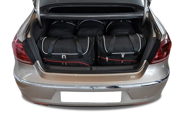 Kjust Kjust Reistassenset voor Volkswagen CC 2012-2017 - Set van 5 Tassen met 3 Roltassen en 2 Vliegtuigtassen Harvest Automotive 1