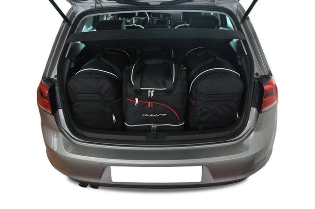 Kjust Kjust Reistassenset voor Volkswagen Golf 5-deurs 2013-2020 - Set van 4 Tassen met 2 Roltassen en 2 Sporttassen Harvest Automotive 1
