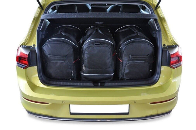 Kjust Kjust Reistassenset voor Volkswagen Golf 5-deurs vanaf 2020 - Set van 3 Tassen met 2 Roltassen en 1 Sporttas Harvest Automotive 1