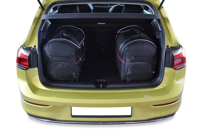 Kjust Kjust Reistassenset voor Volkswagen Golf 5-deurs vanaf 2020 - Set van 3 Tassen met 3 Roltassen Harvest Automotive 2