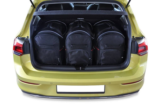 Kjust Kjust Reistassenset voor Volkswagen Golf 5-deurs vanaf 2020 - Set van 3 Tassen met 3 Roltassen Harvest Automotive 2