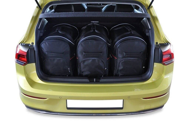 Kjust Kjust Reistassenset voor Volkswagen Golf 5-deurs vanaf 2020 - Set van 3 Tassen met 3 Roltassen Harvest Automotive 1