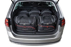 Kjust Kjust Reistassenset voor Volkswagen Golf Alltrack 2015-2020 - Set van 5 Tassen met 3 Roltassen en 2 Vliegtuigtassen Harvest Automotive 1