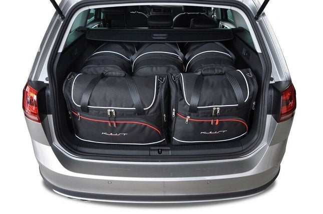 Kjust Kjust Reistassenset voor Volkswagen Golf Alltrack 2015-2020 - Set van 5 Tassen met 3 Roltassen en 2 Vliegtuigtassen Harvest Automotive 1