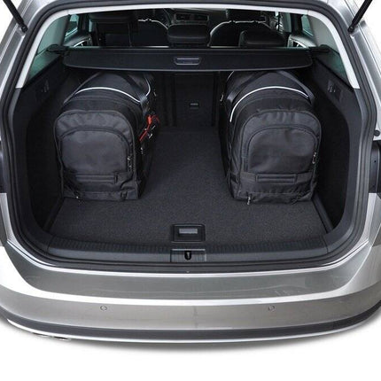 Kjust Kjust Reistassenset voor Volkswagen Golf stationwagen 2013-2020 - Set van 5 Tassen met 3 Roltassen en 2 Vliegtuigtassen Harvest Automotive 4