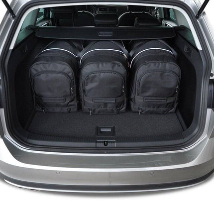 Kjust Kjust Reistassenset voor Volkswagen Golf stationwagen 2013-2020 - Set van 5 Tassen met 3 Roltassen en 2 Vliegtuigtassen Harvest Automotive 3