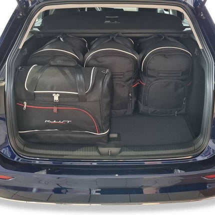 Kjust Kjust Reistassenset voor Volkswagen Golf stationwagen vanaf 2020 - Set van 5 Tassen met 3 Roltassen en 2 Sporttassen Harvest Automotive 2
