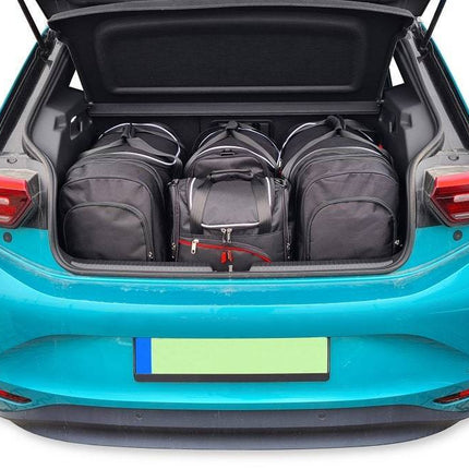 Kjust Kjust Reistassenset voor Volkswagen ID.3 vanaf 2020 - Set van 4 Tassen met 2 Roltassen 1 Sporttas en 1 Vliegtuigtas Harvest Automotive 1