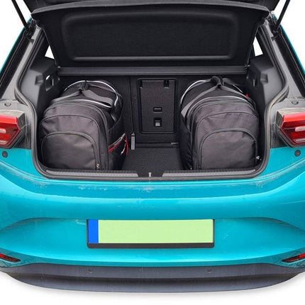 Kjust Kjust Reistassenset voor Volkswagen ID.3 vanaf 2020 - Set van 4 Tassen met 2 Roltassen 1 Sporttas en 1 Vliegtuigtas Harvest Automotive 3