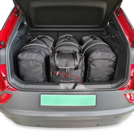 Kjust Kjust Reistassenset voor Volkswagen ID.4 vanaf 2021 - Set van 4 Tassen met 3 Roltassen en 1 Vliegtuigtas Harvest Automotive 1