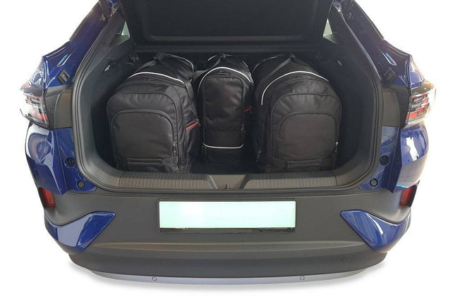 Kjust Kjust Reistassenset voor Volkswagen ID.5 vanaf 2022 - Set van 4 Tassen met 2 Roltassen 1 Sporttas en 1 Vliegtuigtas Harvest Automotive 2