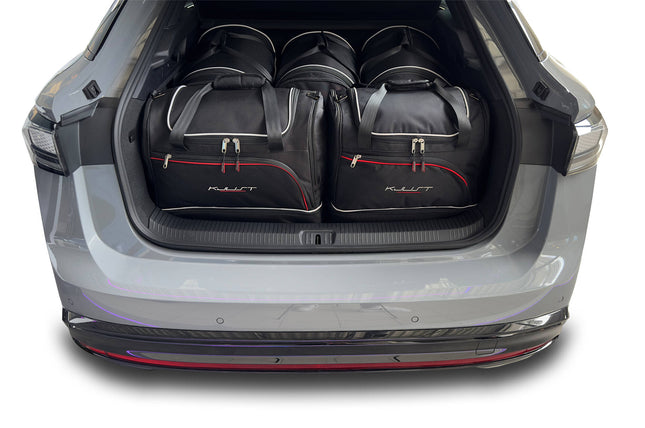 Kjust Kjust Reistassenset voor Volkswagen ID.7 vanaf 2023 - Set van 5 Tassen met 3 Roltassen en 2 Sporttassen Harvest Automotive 1