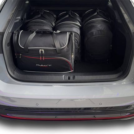 Kjust Kjust Reistassenset voor Volkswagen ID.7 vanaf 2023 - Set van 5 Tassen met 3 Roltassen en 2 Vliegtuigtassen Harvest Automotive 2