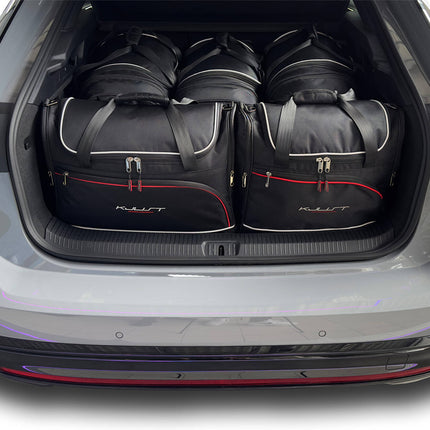 Kjust Kjust Reistassenset voor Volkswagen ID.7 vanaf 2023 - Set van 5 Tassen met 3 Roltassen en 2 Vliegtuigtassen Harvest Automotive 1